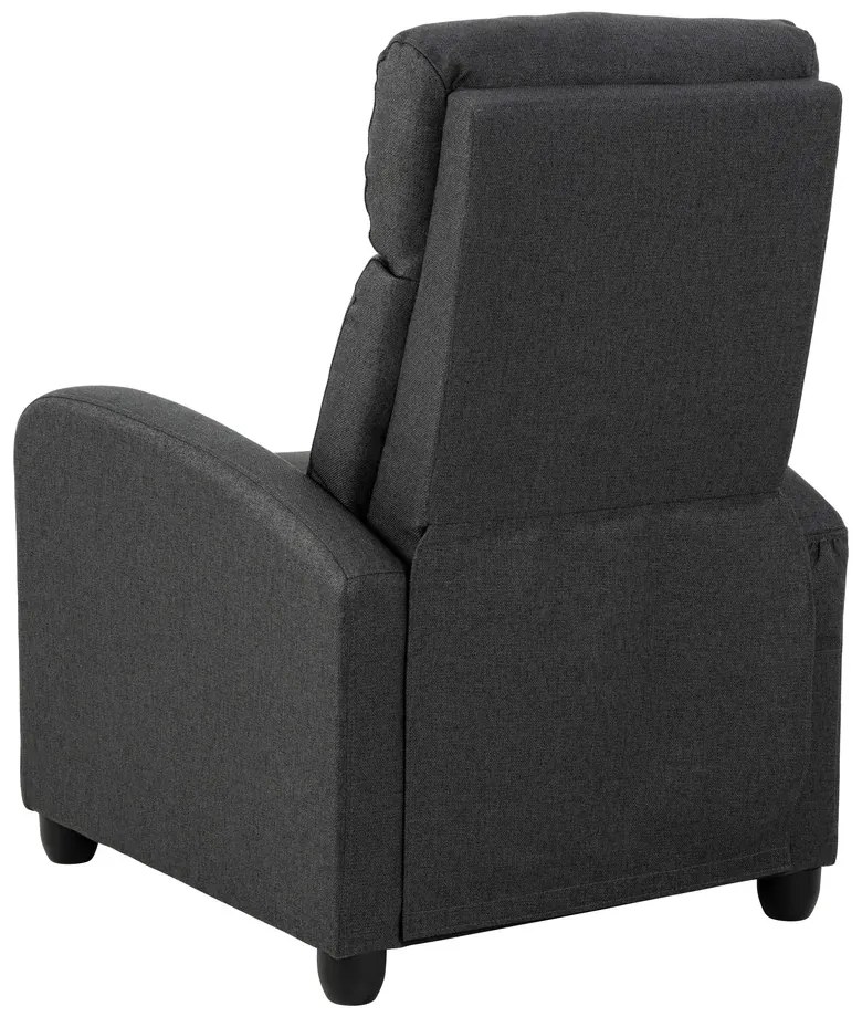 Polohovací relaxační křeslo Siom černé