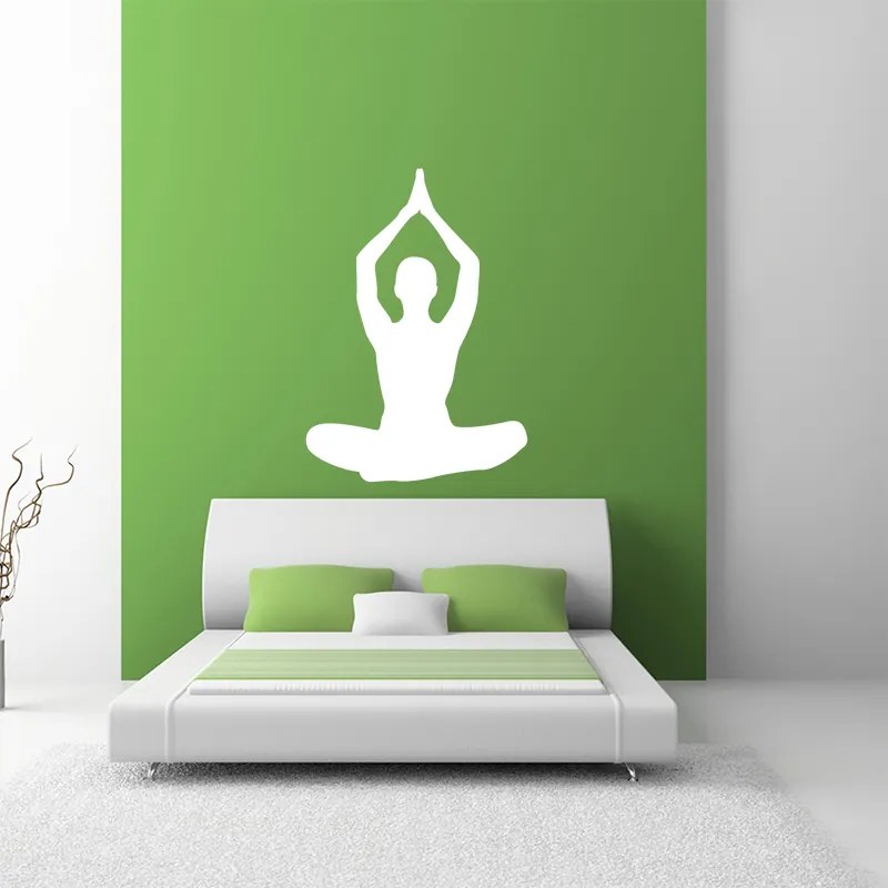 Sablio Samolepka na stenu: Meditace - 120x85 cm