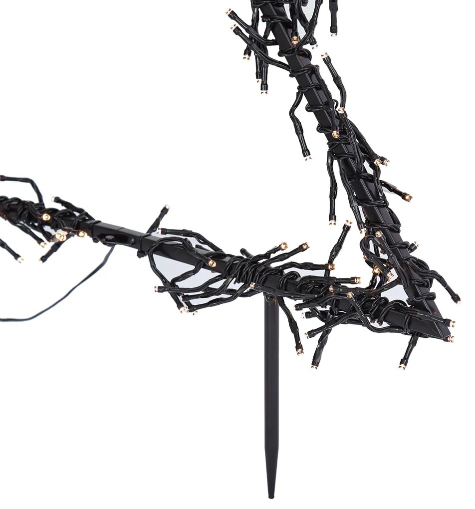 Vianočný reflektor Vianočný stromček vrátane LED IP44 - Rudolph