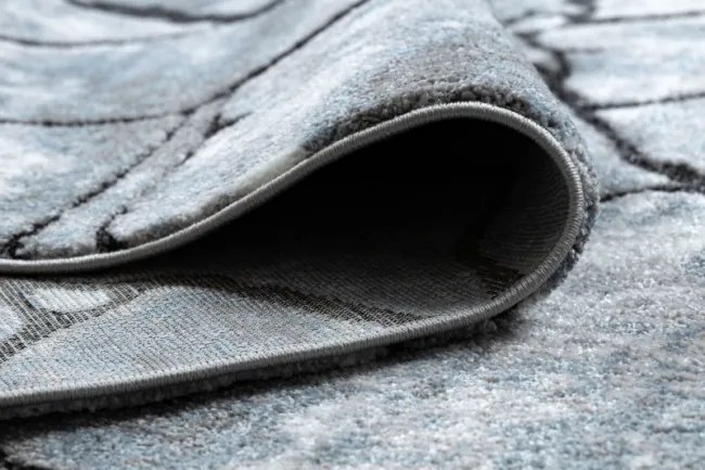 Koberec COZY 8873 Cracks jasný sivý/nebeský