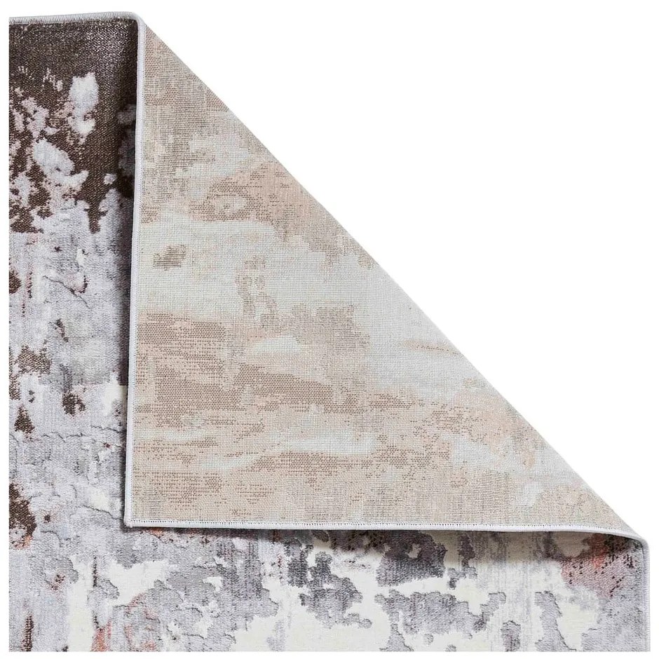 Sivo-ružový koberec Think Rugs Apollo, 160 x 220 cm