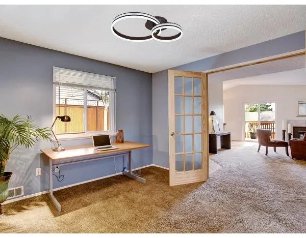 LED stmievateľný prisadený luster LED/110W/230V 3000-6500K + diaľkové ovládanie