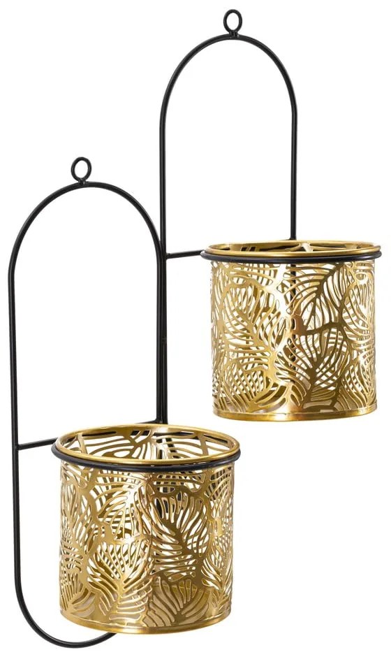 Kovová držiak na kvetináč ø 14 cm (výška 48 cm) Double Hong – Mauro Ferretti