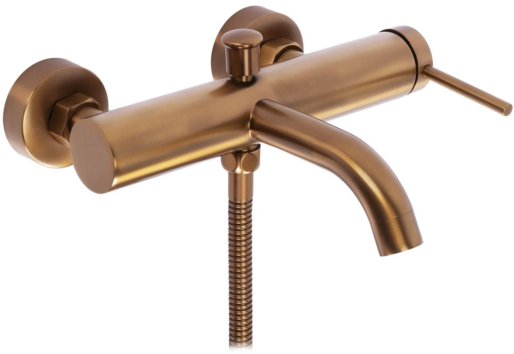 Rea Spot, vaňová batéria s ručnou sprchovou súpravou, medená matná, REA-B2084