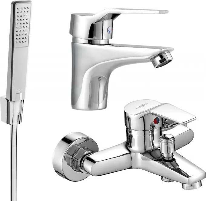 Mexen Caro R72 vaňová súprava, chrómová - 746603R72-00