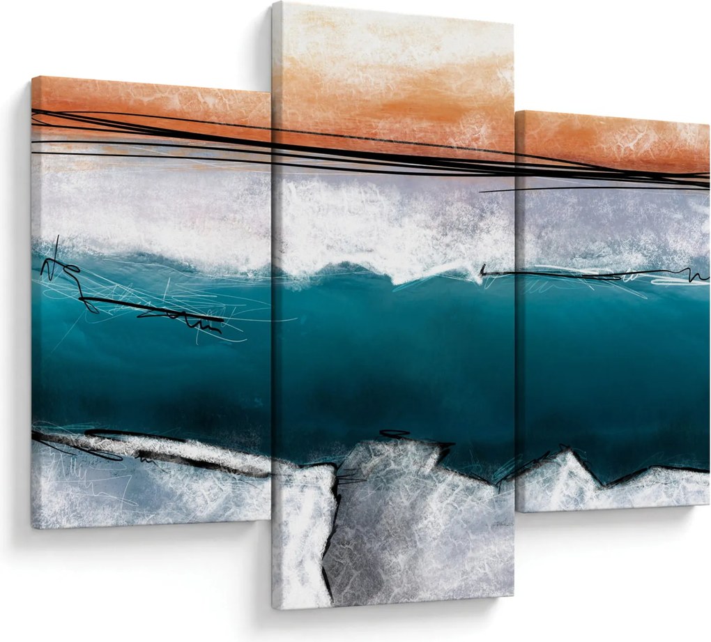 Obraz - Abstrakcia (90x60 cm)