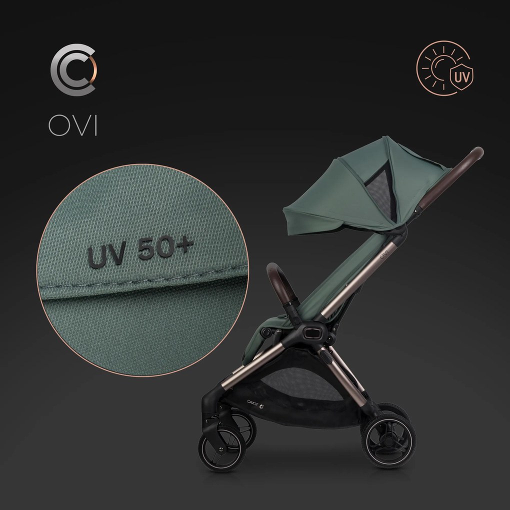 Športový kočík vhodný do lietadla Cavoe OVI Laura