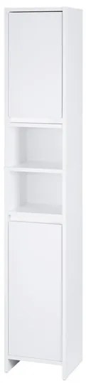 LIVARNO home Skrinka do kúpeľne Oslo, 32 x 180 x 28 cm, biela (100364826)