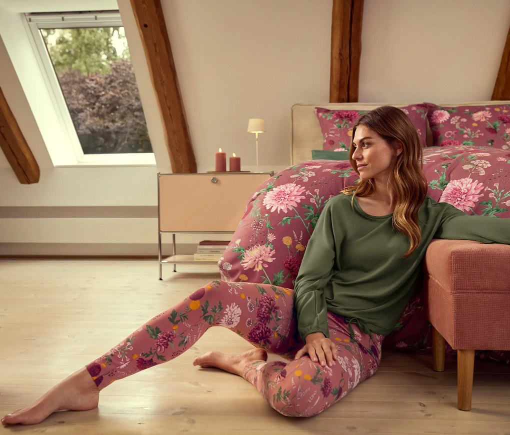 Džersejové napínacia posteľná plachta, ružová, štandardná veľkosť