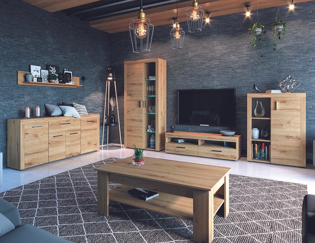 Obývacia izba Flarken - dub artisan