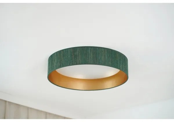Brilagi - LED Stropné svietidlo BOSTON ROLLER LED/24W/230V pr. 45 cm zelená/zlatá