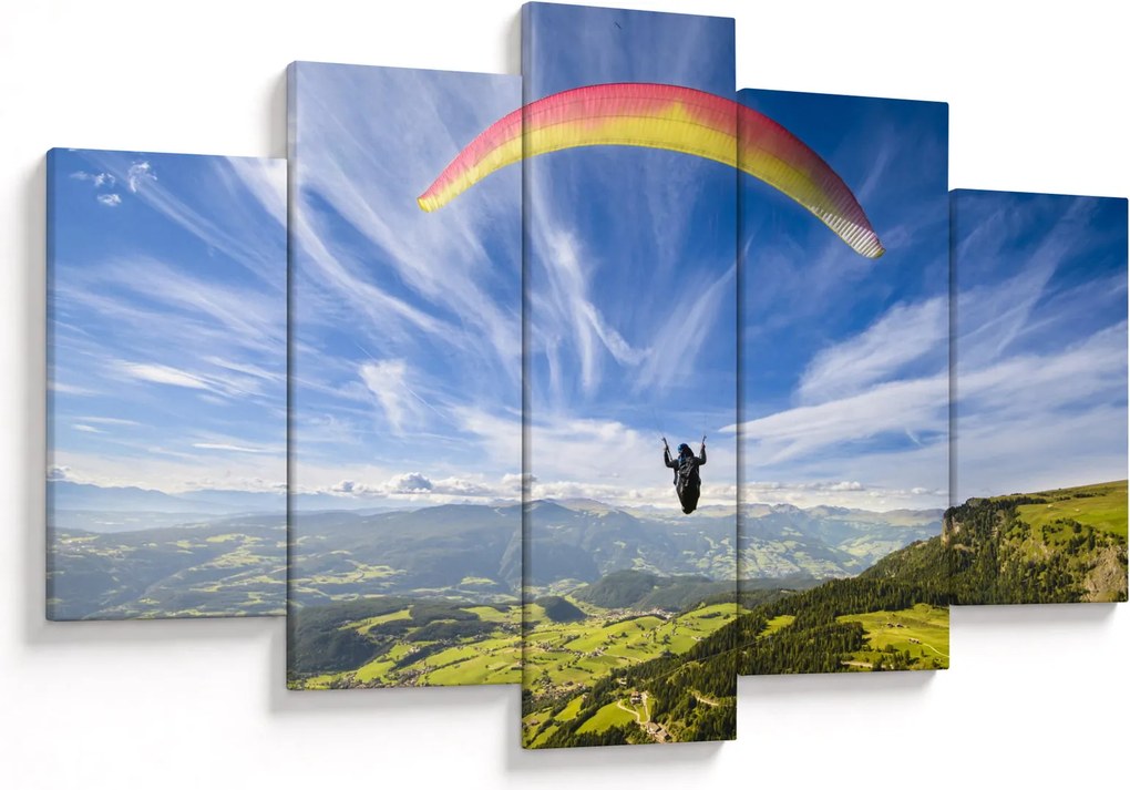 Obraz - Paragliding (150x105 cm)
