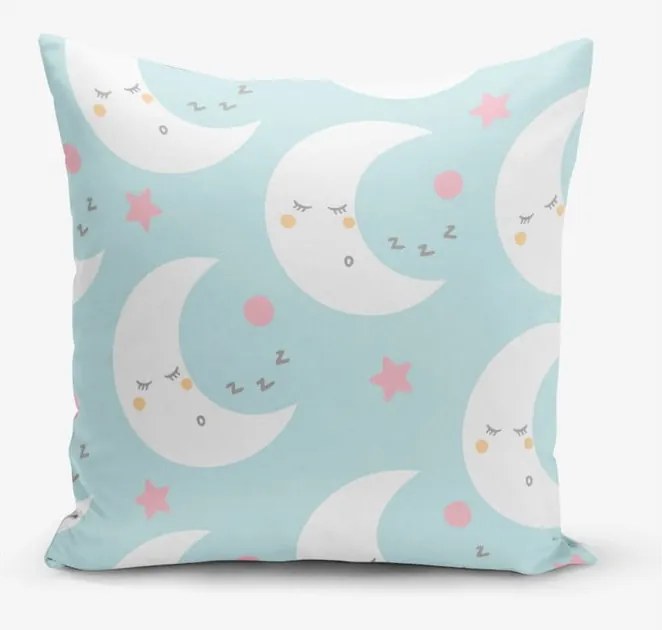 Obliečka na vankúš s prímesou bavlny Minimalist Cushion Covers Moon, 45 × 45 cm