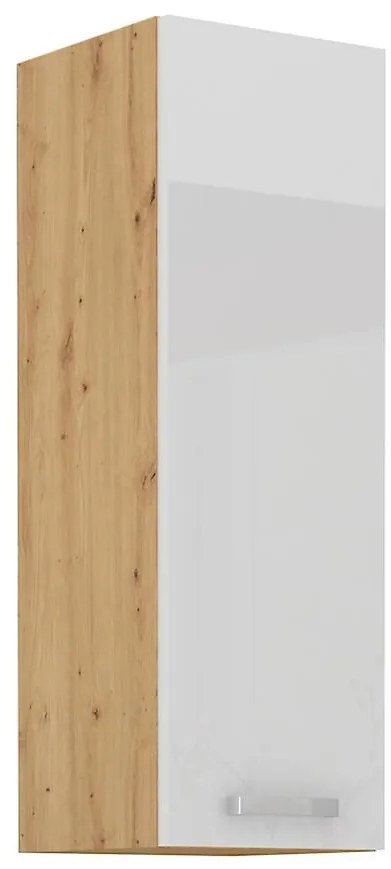 Kuchynská skrinka Artisan biely lesk 30G-90 1F