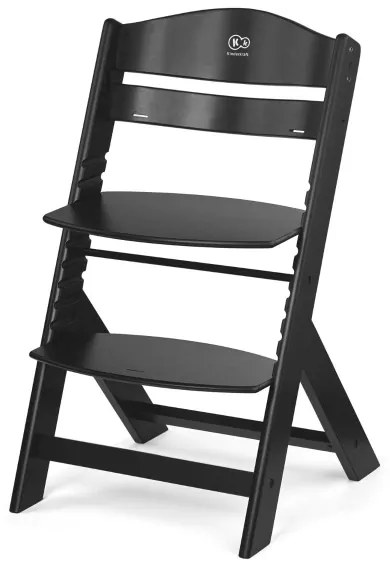 KINDERKRAFT - Detská jedálenská stolička ENOCK Premium čierna
