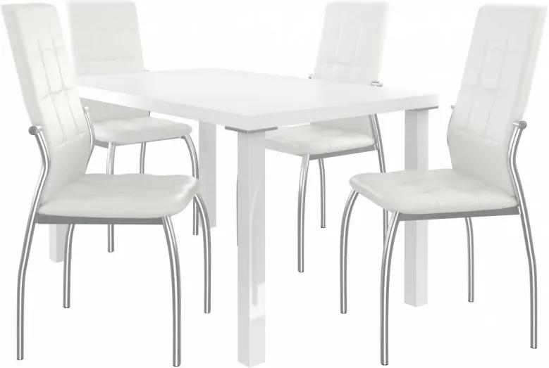 Jedálenská súprava stôl a stoličky 4 + 1 Kontesa