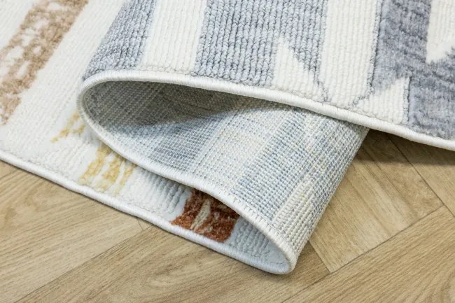 Koberec BROADWAY C0784 biely / žltý / krémový