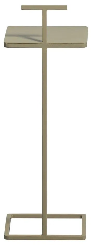 Kovový odkladací stolík 22x22 cm Toste – WOOOD