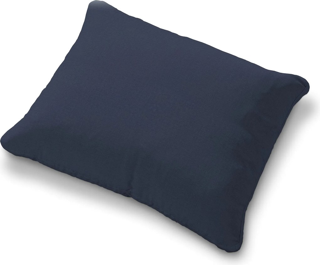 Poťah na vankúš Karlstad 58x48cm farba produktu tmavomodrá látka zamatová