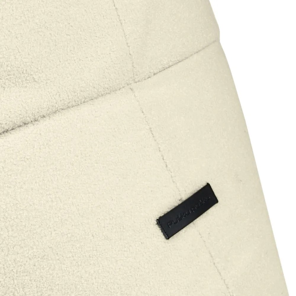 Hnedý sedací vak z textílie buklé Razzmatazz – SLOWDOWN