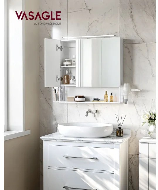 Zrkadlová skrinka s osvetlením BBK124W14