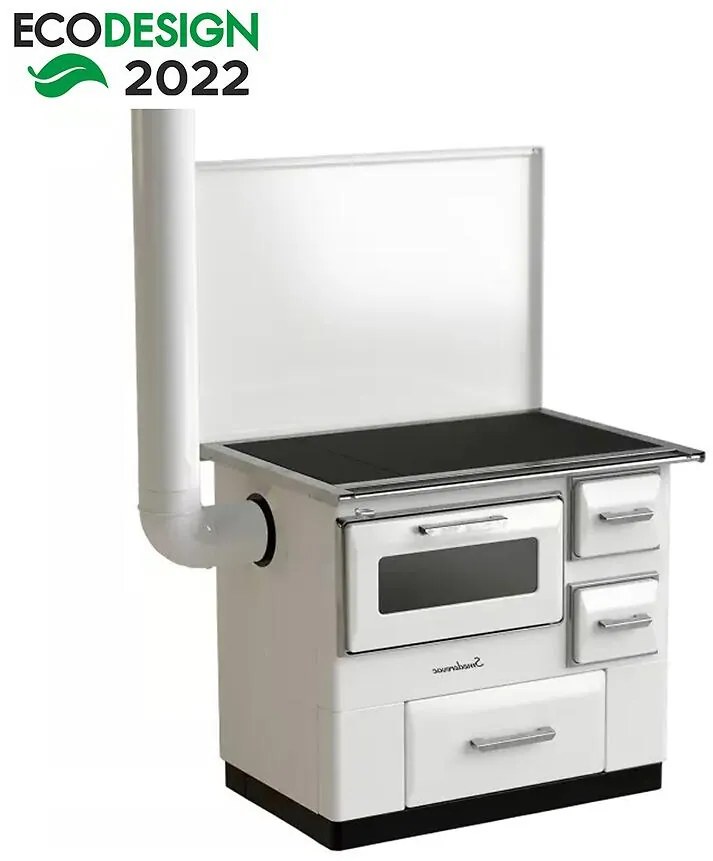 Sporák Luna 7kW ľavý biely