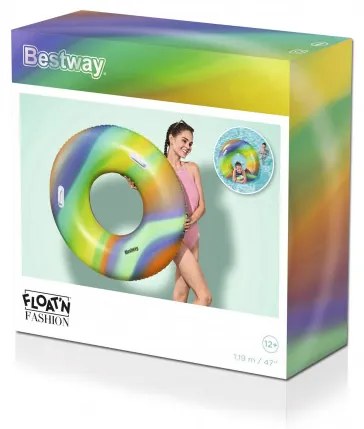 Nafukovacie koleso Bestway 36352 dúhové 119 cm