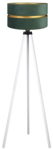 Duolla - Stojacia lampa DUO 1xE27/60W/230V pr. 44 cm zelená/biela