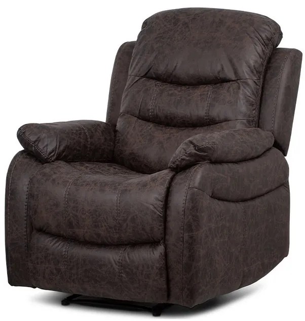 polohovateľné kreslo COZY BROWN