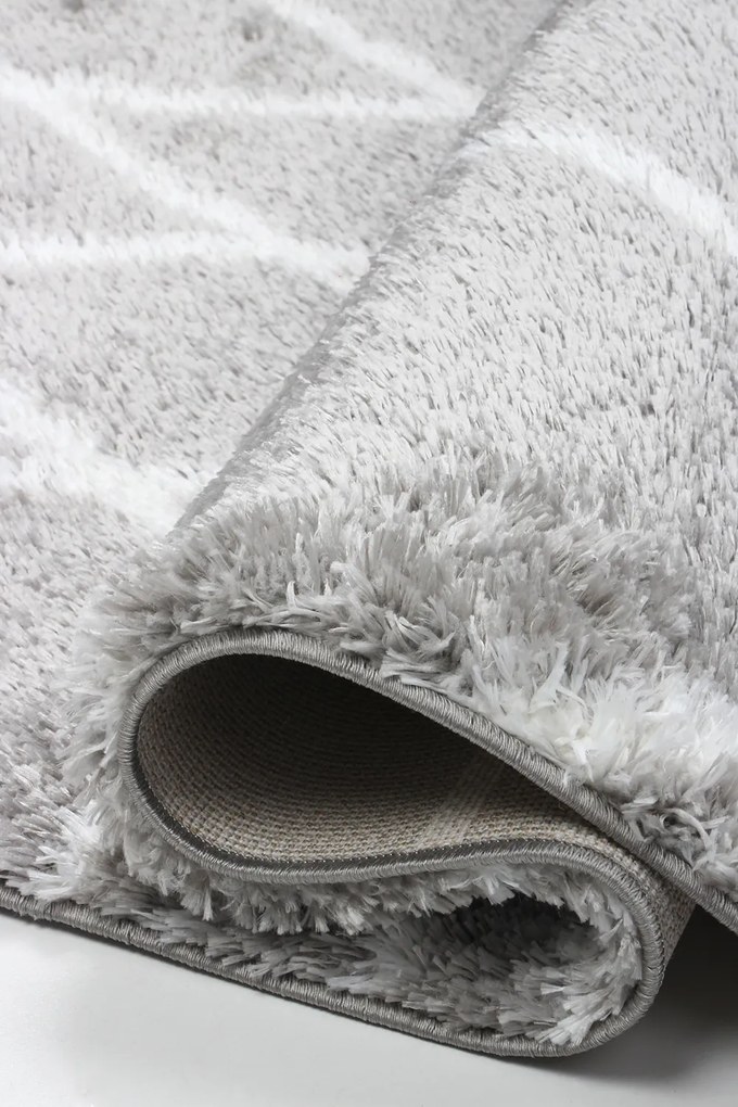 Koberec Boho 610 D.GREY/CREAM rozmery koberec: 60x100 cm