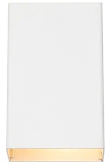 Moderná nástenná lampa biela - Otan S