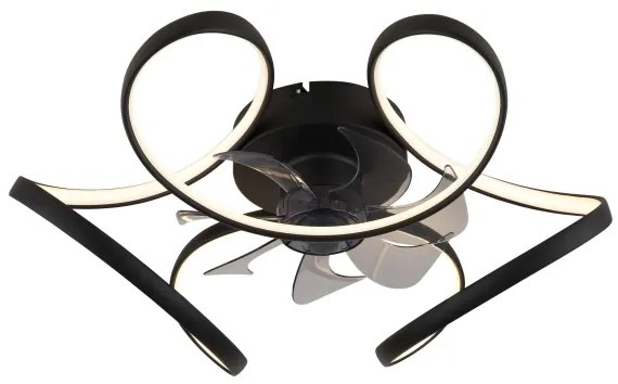 Globo 03638 - LED Stmiev. stropný ventilátor LORIS LED/40W/230V 3000-6000K + DO