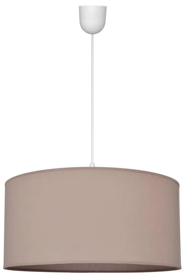 Luster na lanku ALBA 1xE27/15W/230V pr. 40 cm béžová
