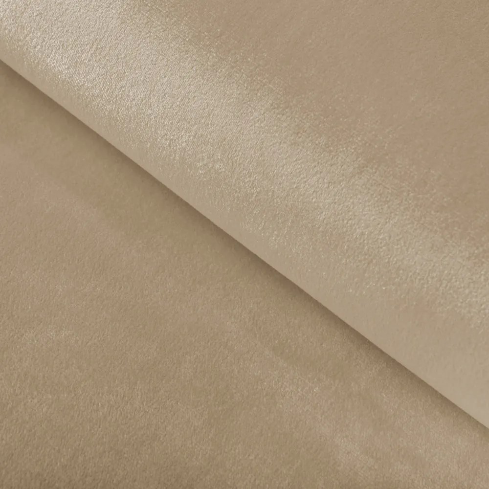 Biante Zamatový prehoz/behúň na posteľ Velvet Prémium SVP-026 Kávovo béžový 60x300 cm