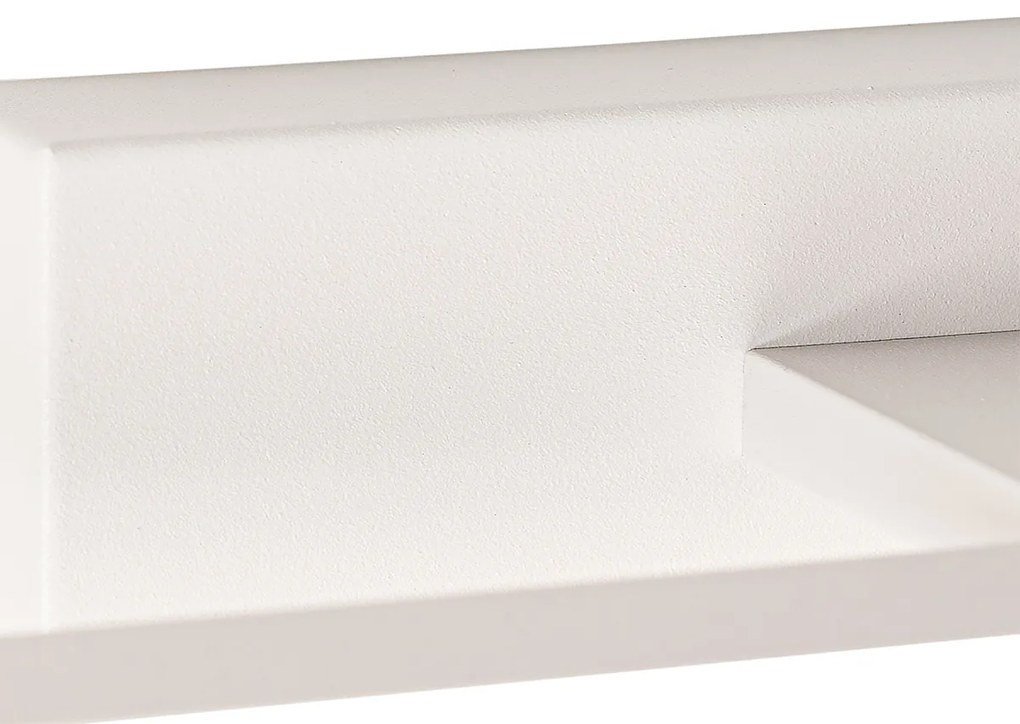 Nástenná lampa biela 41,5 cm vrátane LED IP44 - Jerre