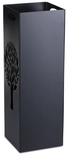 Kovový stojan na dáždniky INDUSTRIAL 60x21 cm čierna