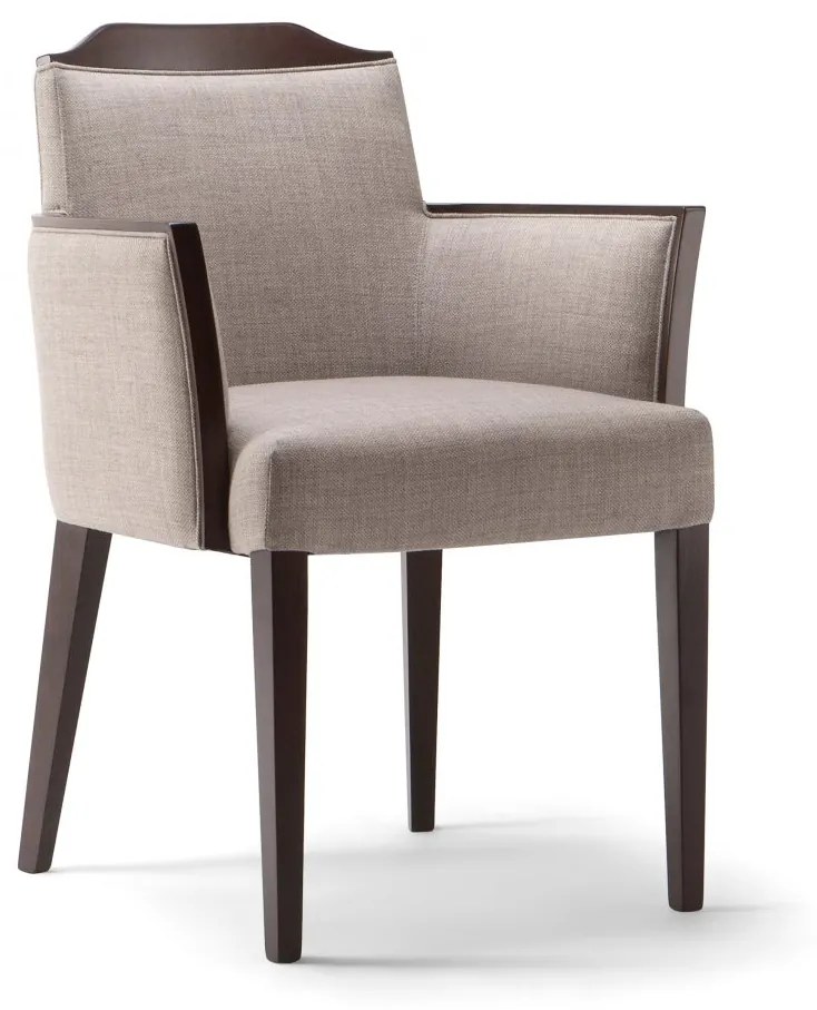 BOSTON ČALÚNENÁ STOLIČKA S PODRÚČKAMI stolička P