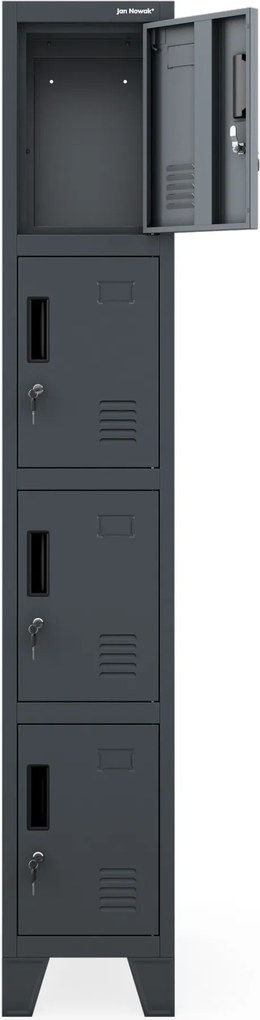 Šatníková skriňa BHP ROBERT 1 Plus 292 x 1720 x 450 mm