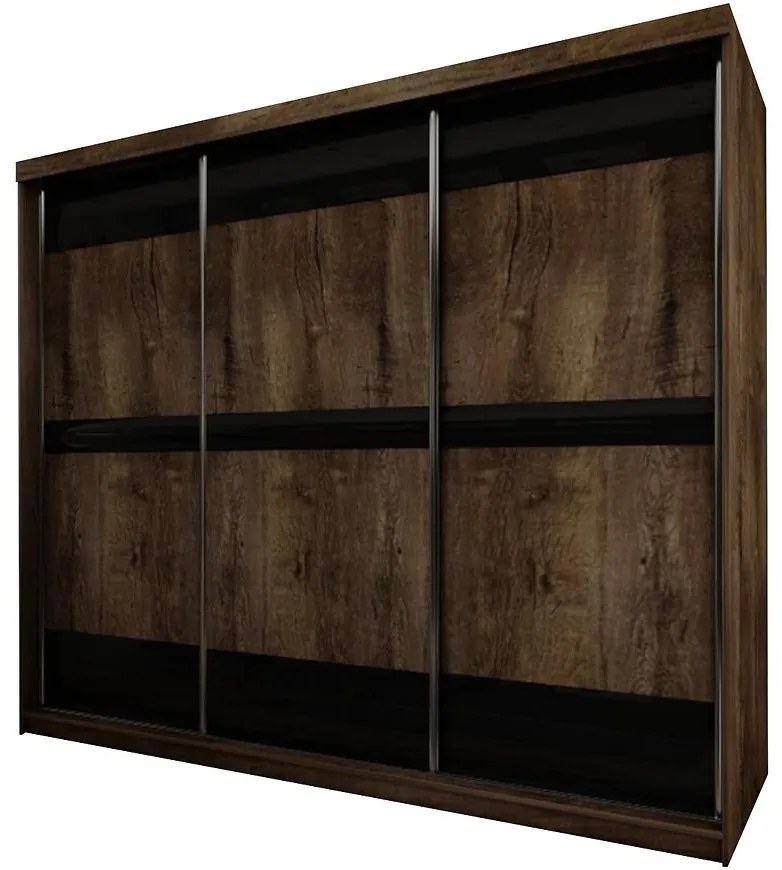 Skriňa Top 16 250 tmavý jaseň