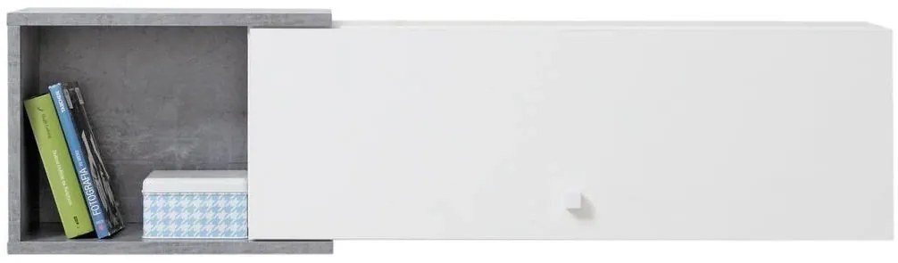 Police Sigma 13, biela mat / betón