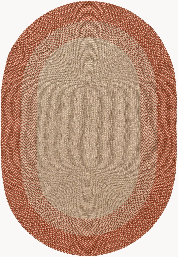 Oválny koberec do interiéru a exteriéru Nandi