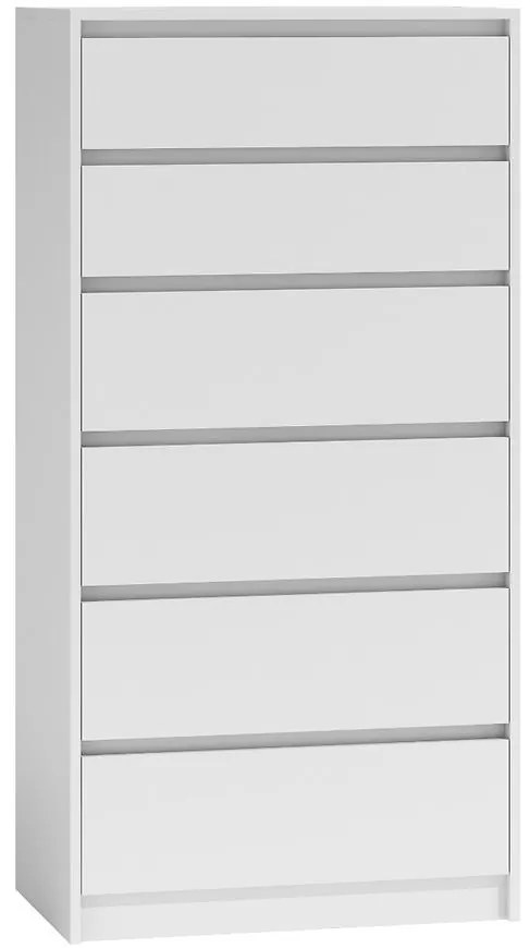 Komoda Karo K6 Biely