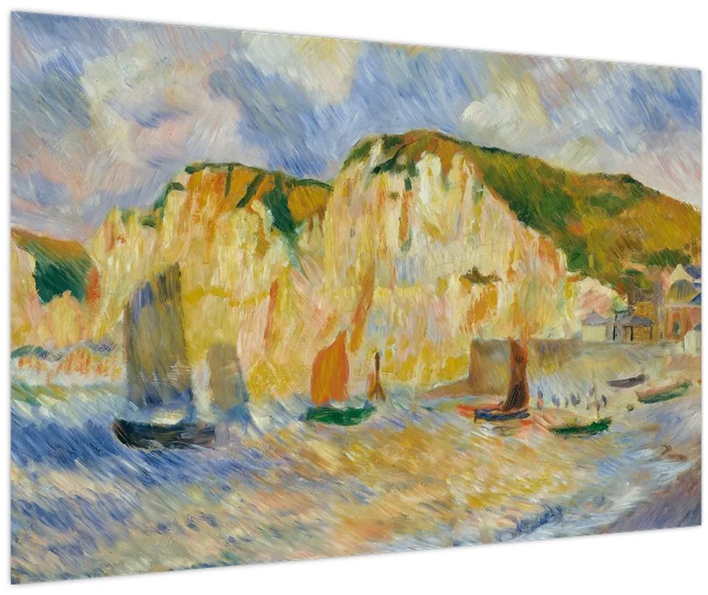 Obraz - Auguste Renoir, Sea and Cliffs, reprodukcia (90x60 cm)