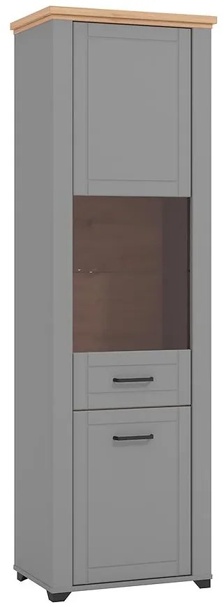 Vitrína Valencia 1k Grafit/Artisan 11011376