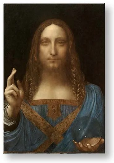 Obraz na plátne Leonardo da Vinci - Salvator Mundi | rôzne rozmery
