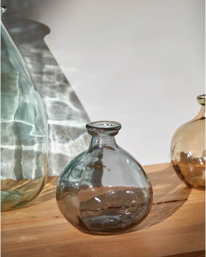 Sivá váza (výška 18 cm) Brenna – Kave Home