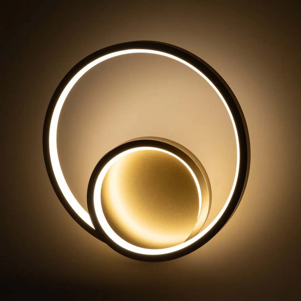 Nástenné LED svietidlo Lucero, 1x LED 13w, 4000k, g