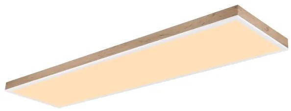 Globo 416080WWD5-CCT - stmievateľné LED stropné svietidlo DORO, LED/36W/230V 2700-6500K, s diaľkovým ovládaním, hnedé