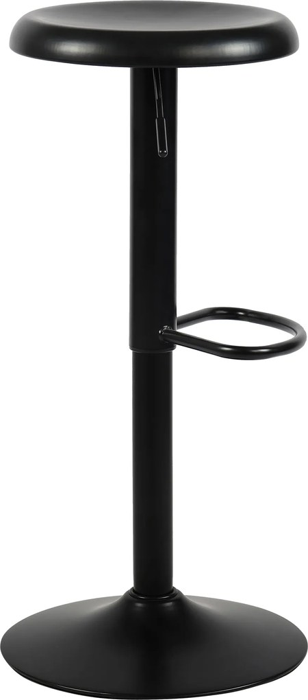 Barová stolička Williston - čierna