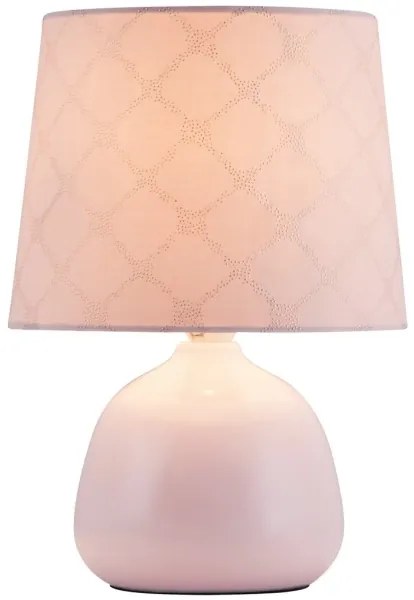 Rabalux 4384 - Stolná lampa ELLIE E14/40W ružová